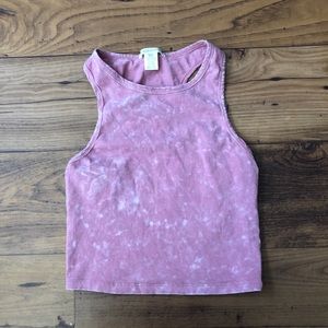 Pink Crop Top